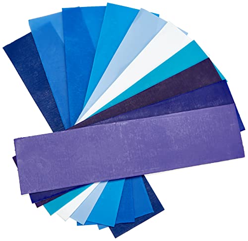 Efco Foglio Di Cera 200 X 50 X 0,5 Mm 10 Pz. Mix Blu