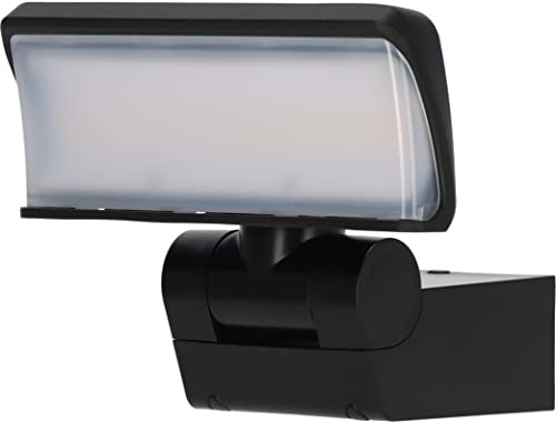 Brennenstuhl Faretto Led Ws 2050 S/Led Per Esterni, 20 W (1680 Lm, Ip44, 3000 K, Luce Bianca Calda, Testa Del Faretto Orientabile Orizzontalmente E Ve