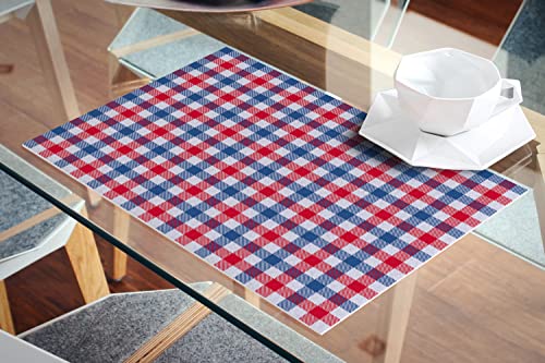 Doge Milano Set Di 2 Tovagliette Rettangolari, 100% Made In Italy, Tovagliette Americane Antimacchia Con Stampa Digitale, Antiscivolo E Lavabili, Mode