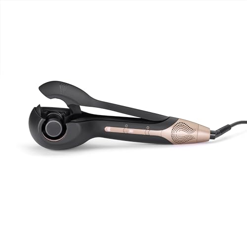 Babyliss C1900E Wave Secret Air, Arricciacapelli Automatico,Cool Air Smart System, Intervallo Di Temperatura 180-230° C, Nero