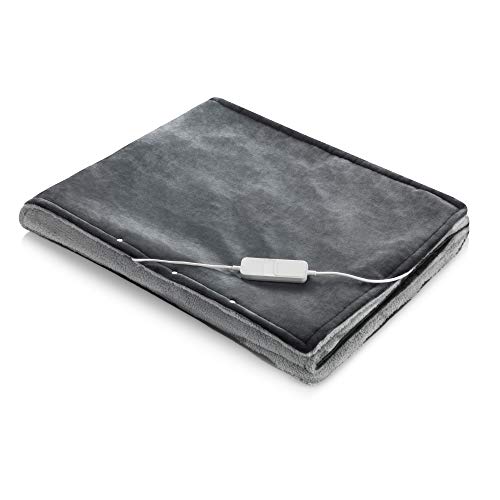 Medisana Hb 677 3In1 Coperta Elettrica Calda, Poncho, Copriletto, Applicazioni Variabili, Lavabile, Spegnimento Automatico, 4 Impostazioni Di Temperat