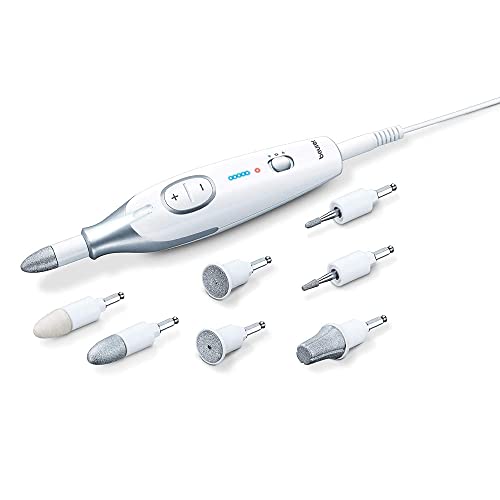 Beurer Set Manicure/Pedicure Mp 42, Per Mani E Piedi Ben Curati, 7 Accessori Di Alta Qualità