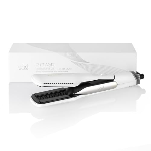 Ghd Duet Style - Piastra Asciugacapelli 2 In 1 (Bianca)
