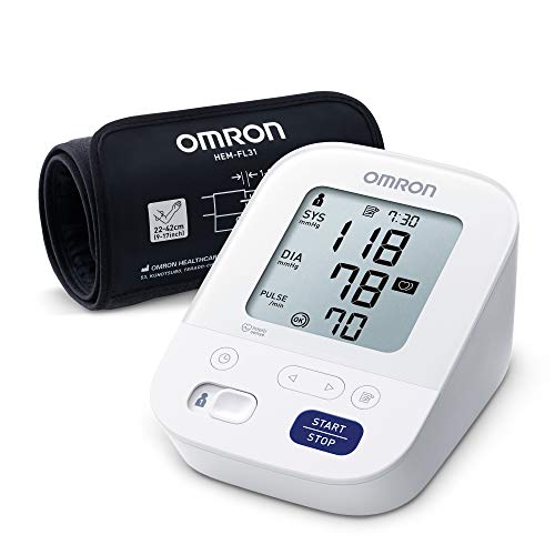 Omron X3 Comfort Misuratore Di Pressione Arteriosa Da Braccio Digitale - Apparecchio Per Misurare La Pressione Con Bracciale Intelli Wrap, Per Il Moni