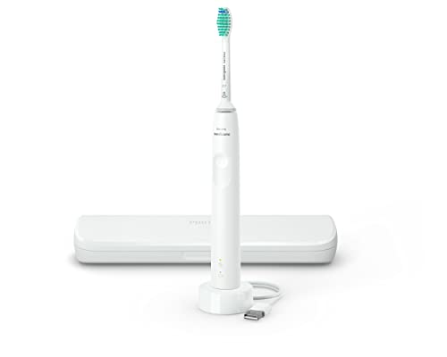 Spazzolino Elettrico Sonico Philips Sonicare Serie 3100, Con Sensore Di Pressione Integrato, Smartimer E Quadpacer, Hx3673/13