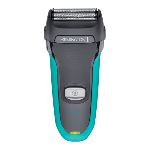 Remington Rasoio Elettrico Barba, Lamina Per Barba Del Giorno Dopo, Ricaricabile (40 Min Autonomia / 4 H Ricarica), Rifinitore Incluso, Style Series F