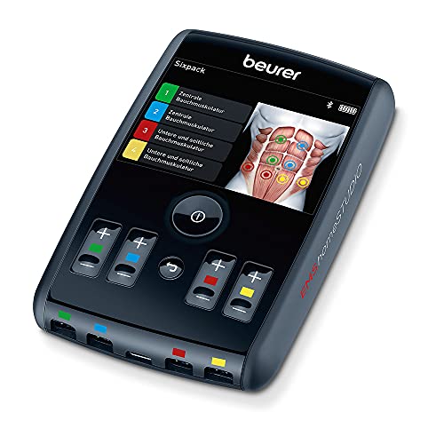 Beurer Em 95 Ems Home Studio Dispositivo Ems Per Allenamento E Stimolazione Muscolare A Casa, Con Connessione Bluetooth Per Gestione Tramite App