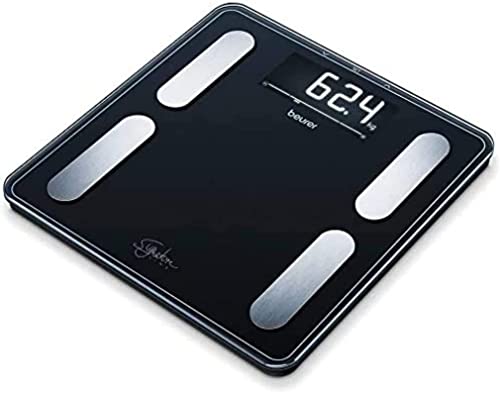 Beurer Bf 400 Signature Line Black Bilancia Diagnostica Con Portata Fino A 200 Kg, 31 X 31 Cm, Nero