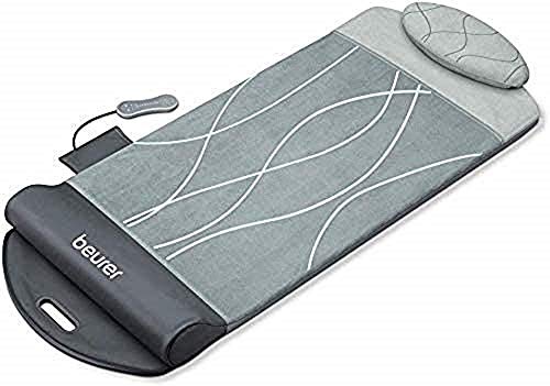 Beurer Mg 280 Tappetino Da Stretching Ispirato Allo Yoga Con 7 Camere D'Aria E Funzione Calore, Per Allungare E Rilassare La Muscolatura