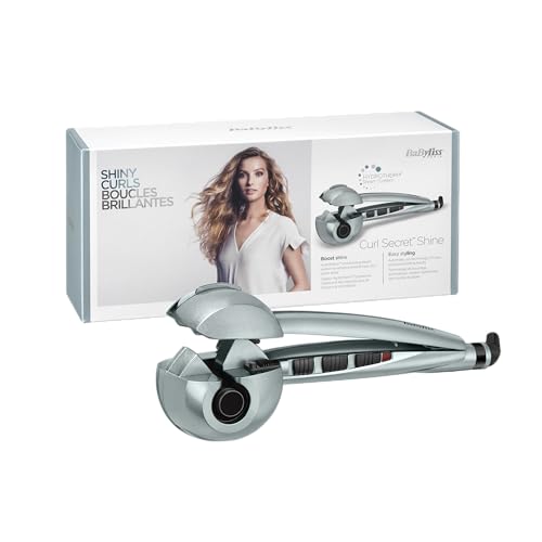 Babyliss C1800E Curl Secret Steam, Arricciacapelli Automatico Con Funzione Vapore, Rivestimento In Ceramica, 3 Tempi Di Posa, 3 Temperature, Auto-Curl