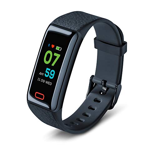 Beurer As 98 Pulse - Sensore Di Attività Touch Screen Con Misurazione Del Battito Cardiaco E Registrazione Del Sonno