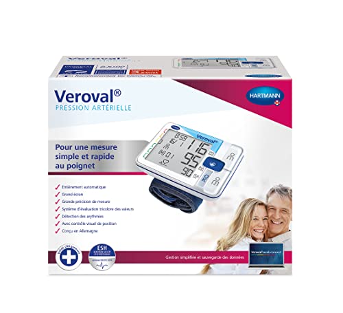 Veroval, Misuratore Di Pressione Da Polso Veroval: Misuratore Di Pressione Da Polso Per Misurare In Modo Semplice E Rapido, Ottimo Per Diagnosticare L