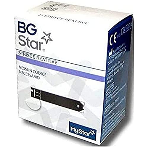 Bgstar Bgstar Strisce Reattive Per Glicemia, 25 Pezzi