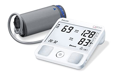 Beurer Bm 93 Misuratore Di Pressione Bluetooth Con Funzione Ecg, Rileva Fibrillazioni Atriali Ed Extrasistoli In 30 Secondi