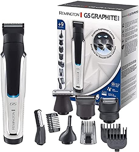Remington Tagliacapelli Multiplo (Incl. 9 Testine/Pettini Di Fissaggio, Funzionamento A Batteria), Regolabarba Da Uomo, Tagliacapelli, Tagliacapelli C