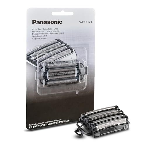 Panasonic Wes9173Y1361 Testina Di Ricambio Per Rasoi Elettrici Uomo Es-Lv65/Es-Lv95/Es-Lv81/Es-Lv61, Lamina Esterna Originale