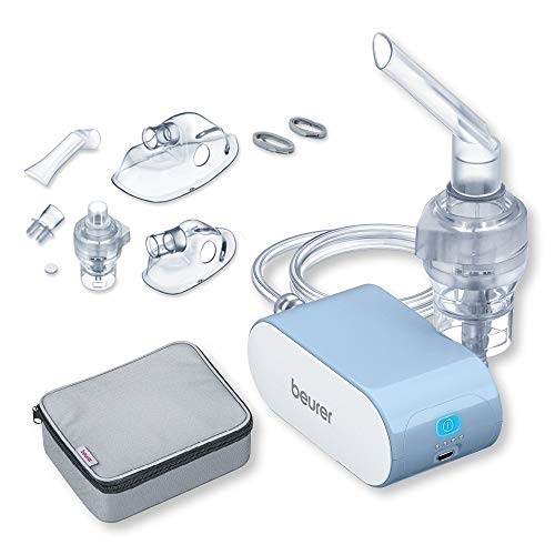 Beurer Ih 60 Aerosol Portatile A Microcompressore Con Batteria Al Litio, Circa 0.25 Ml/Min