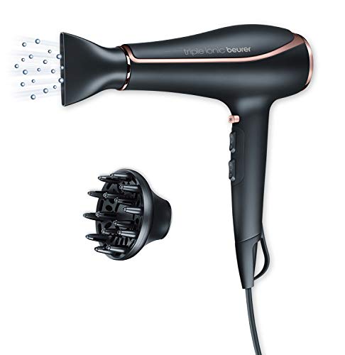 Beurer Hc 80 Asciugacapelli Con Funzione Triple Ionic E Motore Ca Professionale