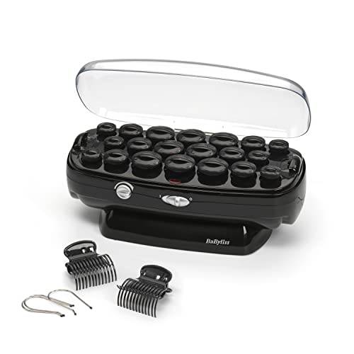 Babyliss Rs035E Soft Touch 20 Bigodini Termici Con Rivestimento In Ceramica, Riscaldamento Rapido, Funzione Ionica Anti-Crespo, Clip E Forcine Incluse