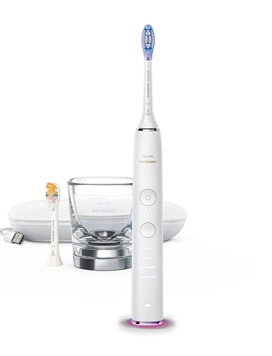 Philips Sonicare Diamondclean 9400 Spazzolino Elettrico, Bianco, 110-220 V