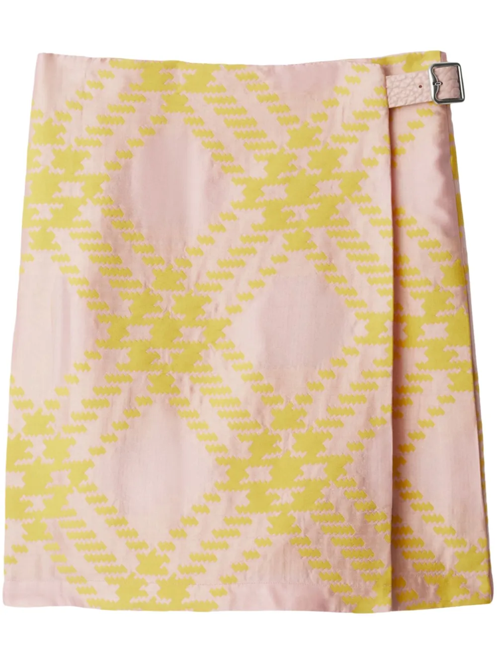 Burberry checked pleated kilt - Rosa