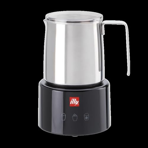 Illy Milk Frother – Montalatte Elettrico Nero By Piero Lissoni
