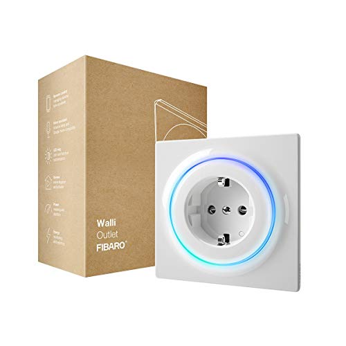 Fibaro Fgwof-011 Walli Z-Wave Plus Outlet Presa Intelligente Tipo F