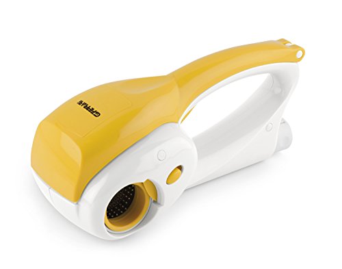 G3 Ferrari G20065 Grattugia Ricaricabile "Parmino" ,12W, 2 Rulli Inox, Giallo