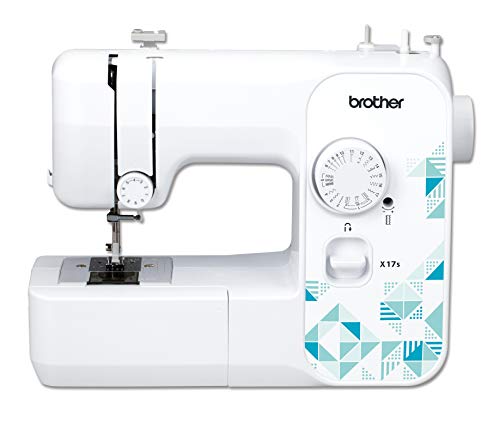 Brother X17S Macchina Da Cucire Meccanica, Bianco/Blu, 40 X 15 X 33 Cm