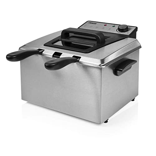 Princess Friggitrice Elettrica Ad Olio, 3270 Watt, 5 Litri, Metallo Smaltato E Acciaio Inox,185000