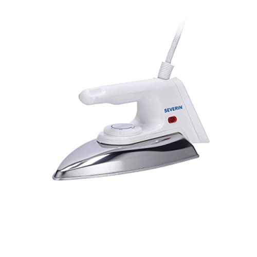 Severin Ba 3211 Ferro Da Stiro A Secco Da 1200 W E 600 G Di Peso, Ferro Da Stiro Portatile E Leggero Con Temperatura Regolabile, Ferro A Secco Con Pia