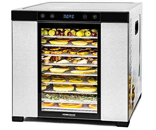 Rommelsbacher Da 1000 Déshydrateur Alimentaire Noir, Acier Inoxydable 1000 W