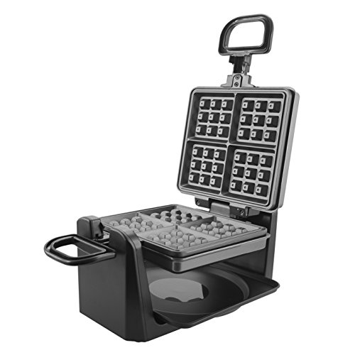 Emerio Wm-110984 Waffeleisen Argento, Nero