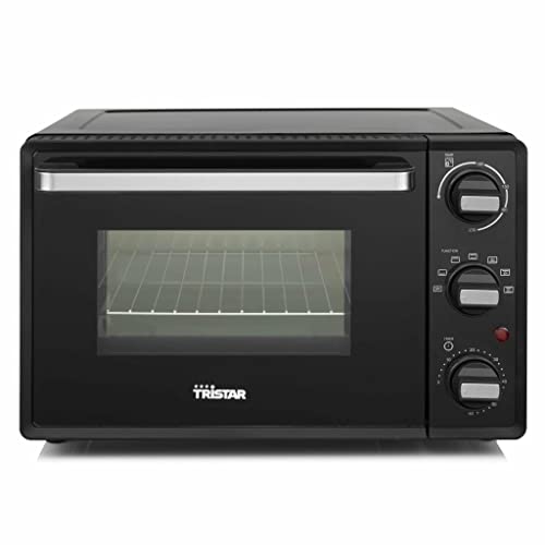 Tristar Ov-3622 Fornetto Ventilato, 800 W, 19 Litri, Metallo Vetro, Nero