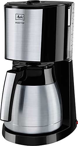 Melitta 1017-08, 1000 W, 10 Cups, Acciaio Inossidabile, Grigio