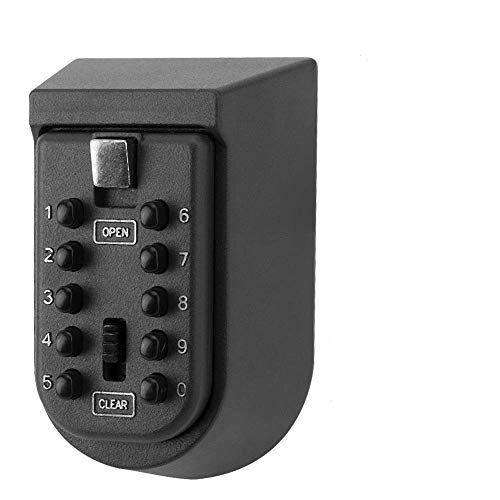 Magt Key Lock Box 10 Pulsanti Password Key Box Wall Mount Lock Box Cassaforte Di Sicurezza Custodia Organizer