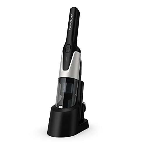 Rowenta X-Touch, Ac9736, Aspirapolvere Portatile, Design Compatto E Leggero, Motore Digitale, Base Di Carica, Sistema Di Svuotamento Semplice E Igieni