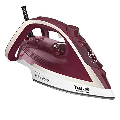 Tefal Ultragliss Plus Ferro Da Stiro A Vapore, Rosso/Bianco
