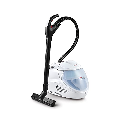Polti Vaporetto Lecoaspira Fav30, Pulitore A Vapore E Aspirapolvere Con Filtro Ad Acqua, Caldaia 4 Bar, Tappo Di Sicurezza, Bianco