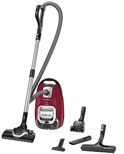 Rowenta Silence Force Aspirapolvere Con Sacco Silenzioso, Performante, Capacità 4,5 L, Accessori Per I Peli Di Animali E Per La Casa Ro7473Ea, 400 W,