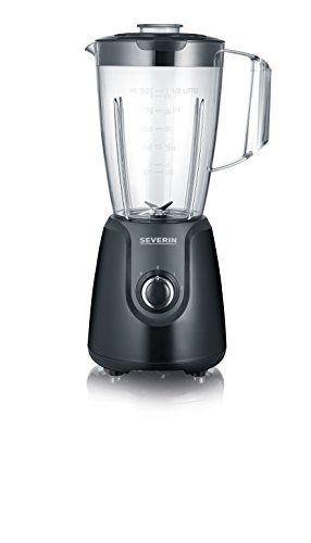 Severin Sm 3707 Frullatore Con Capacità 1,5 L E Contenitore In Tritan, Frullatore Elettrico Con 2 Velocità E Funzione Pulse, Frullatore Da Cucina Con