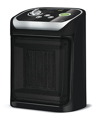 Rowenta So9266 Mini Excel Eco Safe, Termoventilatore Due Velocità Di Riscaldamento, Silenziosità 50 Db(A), Funzione Eco Energy, Design Compatto, 1000W