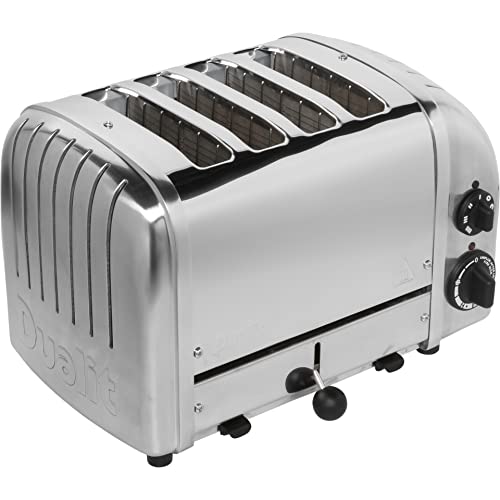 Dualit 4S Classic New Gen 4 Slot, Inossidabile, Acciaio Lucidato