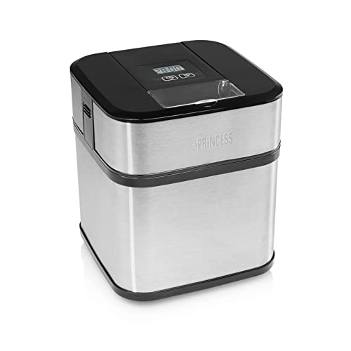 Princess Macchina Per Il Gelato, 12 W, 58.4 Decibel, Gelatiera In Acciaio Inossidabile