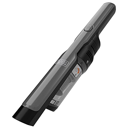 Black+Decker Dvc320B21-Qw Aspirabriciole Senza Fili Portatile 12V, Colore Titanium