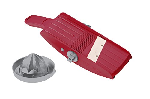 Tns Frei Haus Original All In One 3000 Taglia Verdure Made In Germany, Colore: Rosso Vinaccia