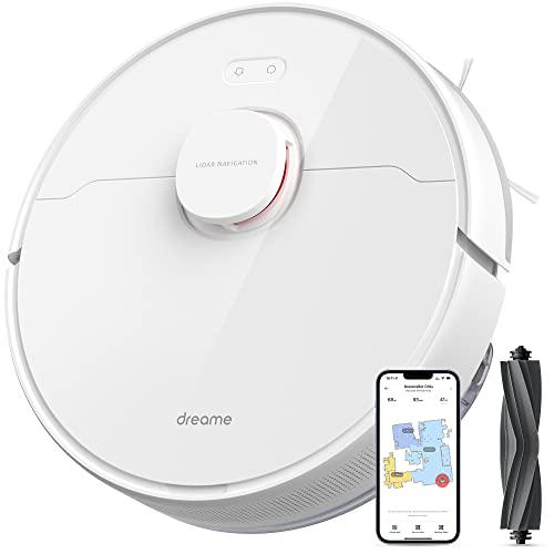 Dreame D10S Robot Aspirapolvere E Lavapavimenti Con Navigazione Lds, Aspirazione 5.000Pa, Autonomia 280 Minuti, Gestione Pulizia Tramite App Su Tappet