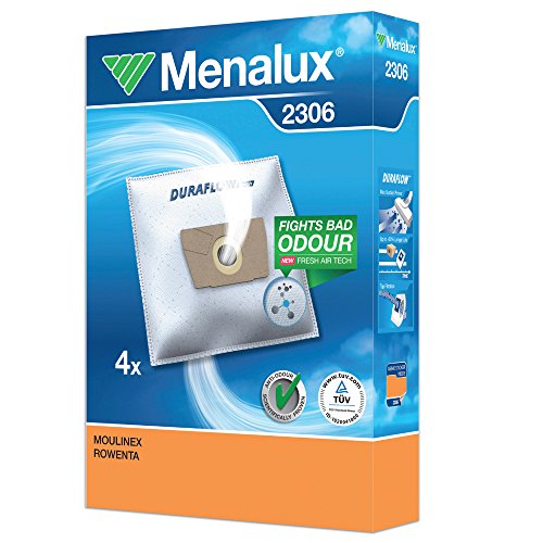 Menalux 900196760 2306 Sacchetti Per Traini Rowenta Artec 2/Moulinex Manea