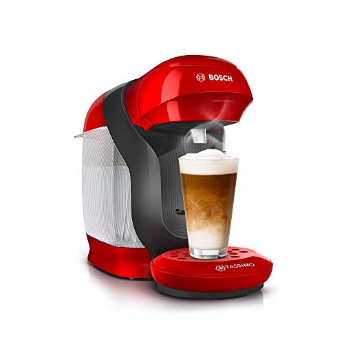 Bosch Tas1103 Tassimo Style - Capsule Per Oltre 70 Bevande, Completamente Automatico, Adatto Per Tutte Le Tazze, Dimensioni Compatte, 1400 W, Colore: