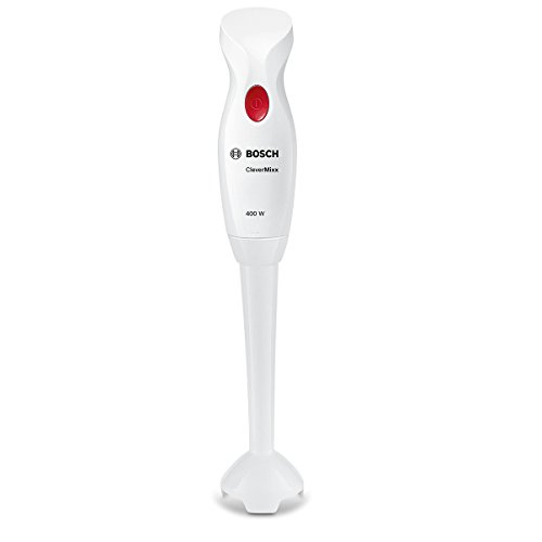 Bosch Elettrodomestici Msm14000 Clevermixx Frullatore Ad Immersione, 400 W, 50 Decibel, Plastica, Rosso